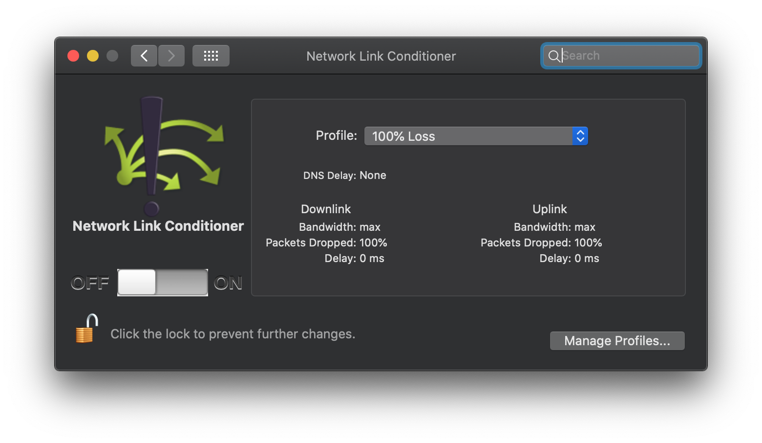 Network Conditioner